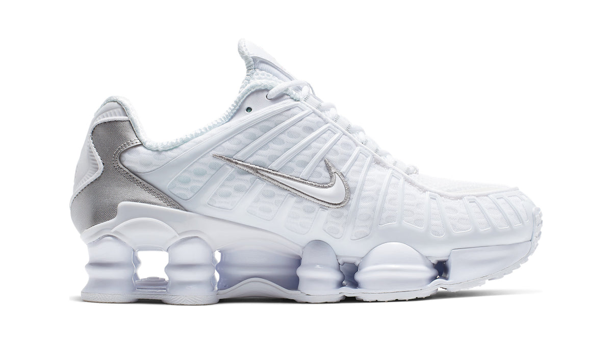 Nike Shox TL Sneakers Dames Wit/Zilver