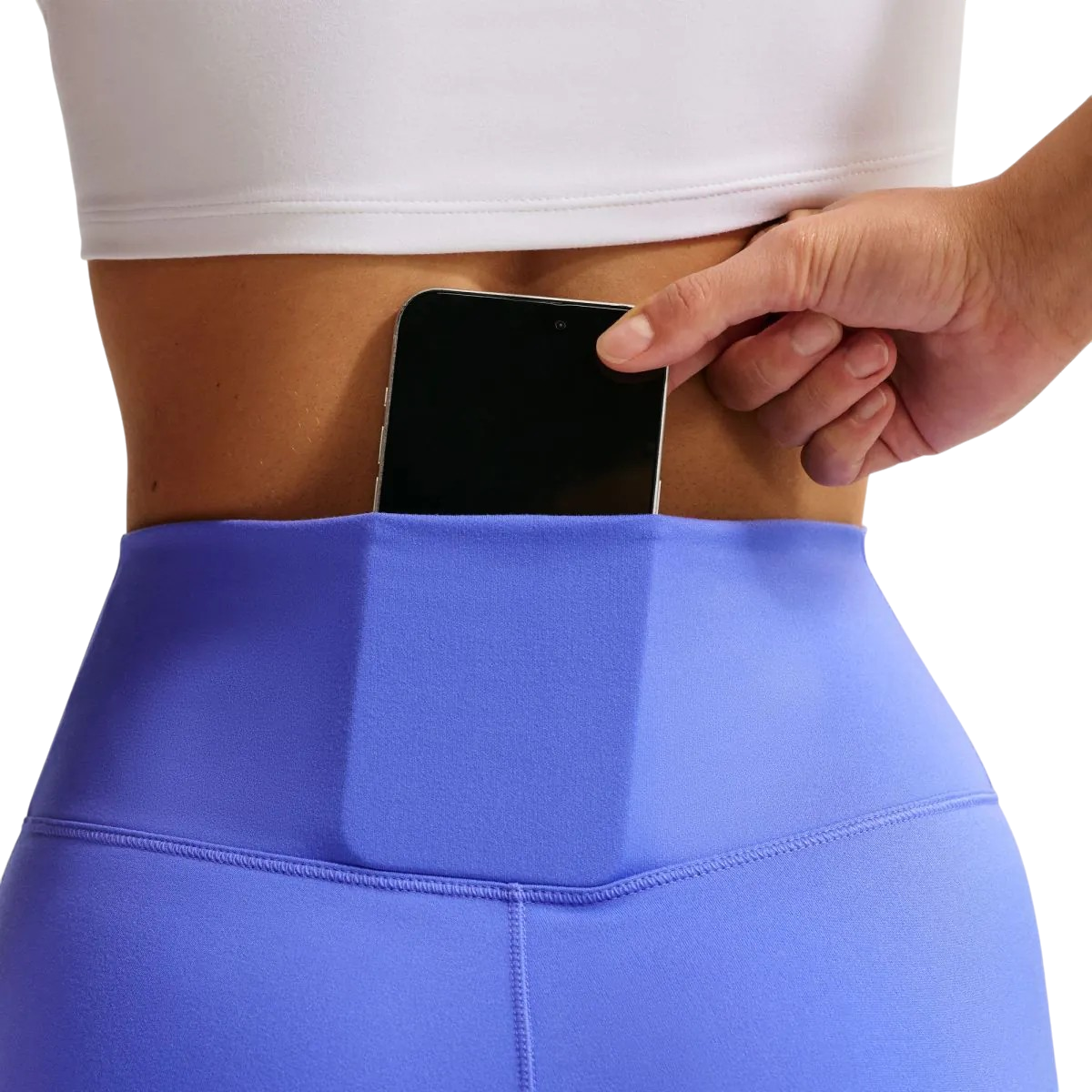 Nike One Seamless Front High-Waisted Sportlegging Dames 