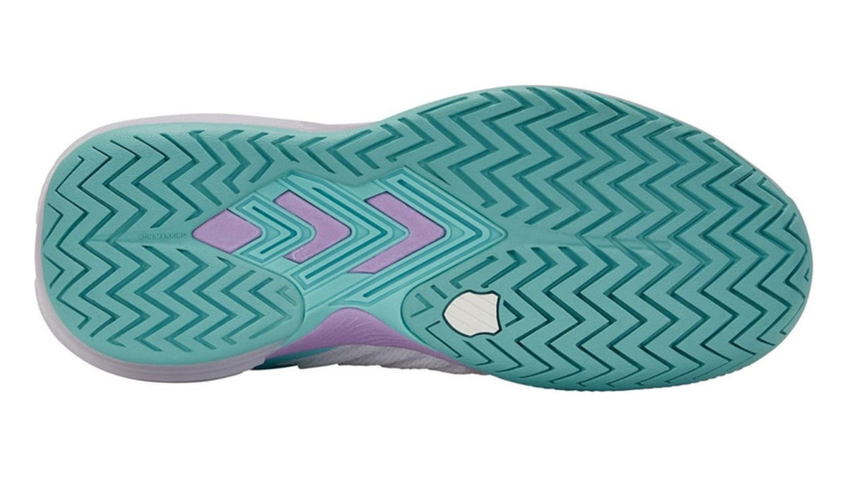 K-Swiss Ultrashot 3 Tennisschoenen Dames Wit/Blauw