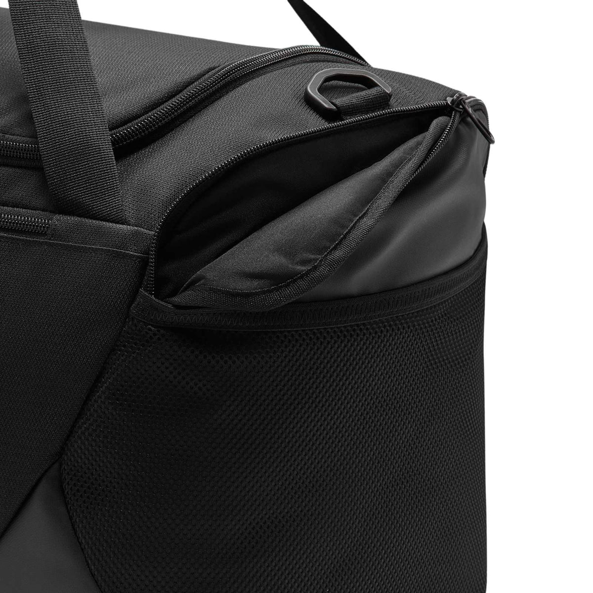 Nike Brasilia Sporttas 40 Liter Zwart - zijvak