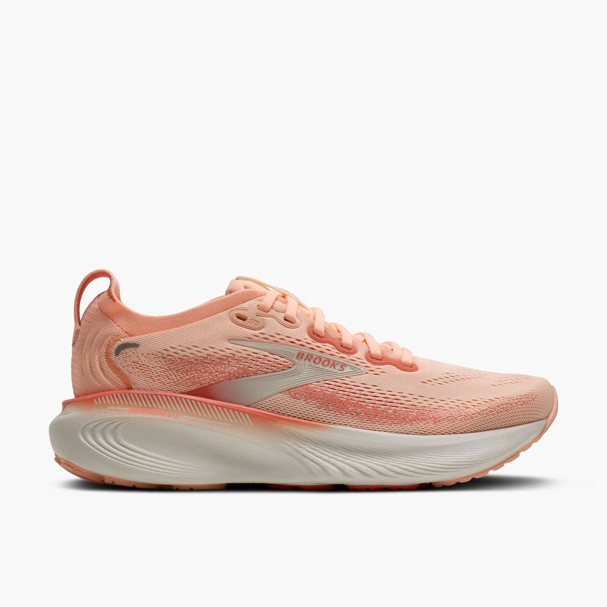 Brooks Adrenaline GTS 25 Hardloopschoenen Dames Perzik