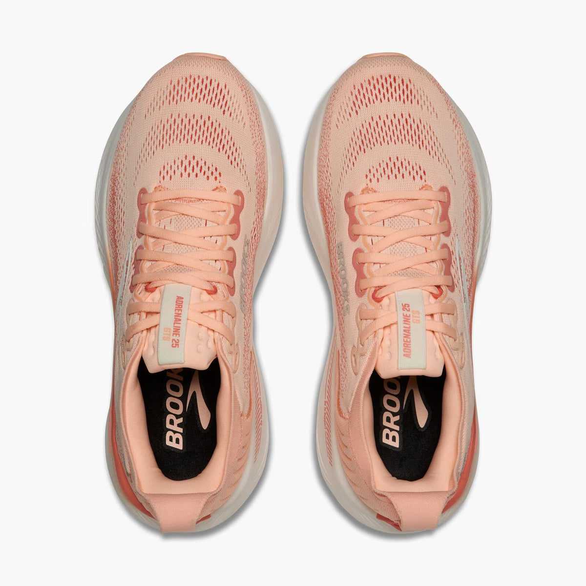 Brooks Adrenaline GTS 25 Hardloopschoenen Dames Perzik