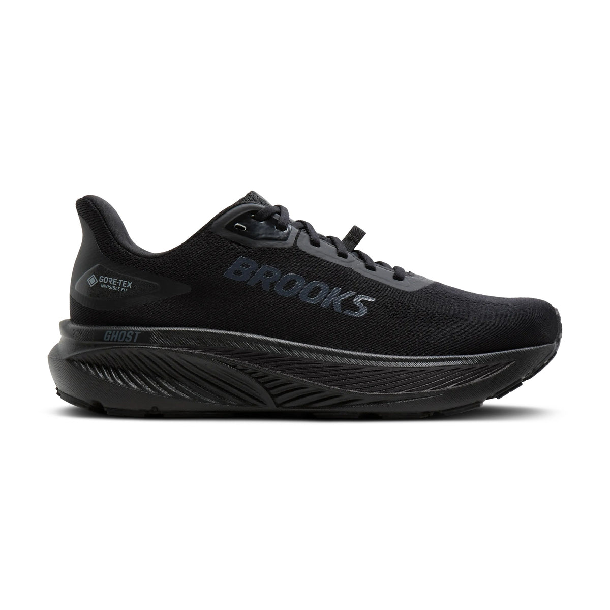 Brooks Ghost 18 GTX Hardloopschoenen Dames Zwart - bovenkant