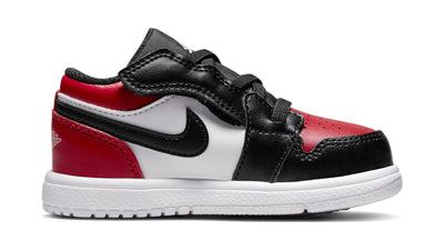 Nike Jordan 1 Low Alt Sneakers Baby/Peuter Rood/Zwart