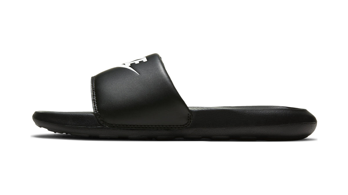 Nike Victori One Slippers Dames Zwart/Wit