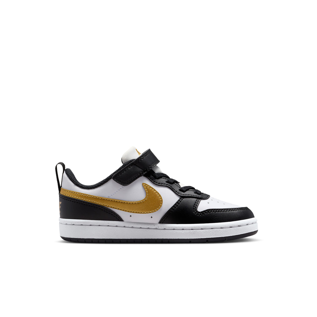 Nike Court Borough Low Recraft Sneakers Kids Zwart/Goud - foto 6