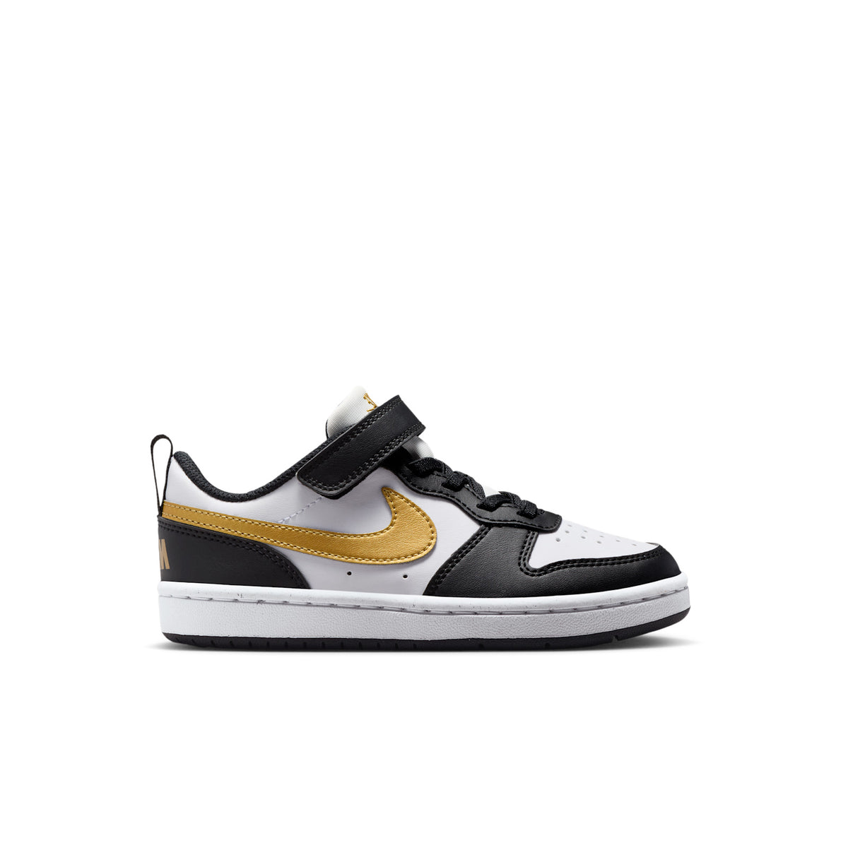 Nike Court Borough Low Recraft Sneakers Kids Zwart/Goud - foto 1
