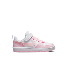 Nike Court Borough Low Recraft Sneakers Kids Wit/Roze