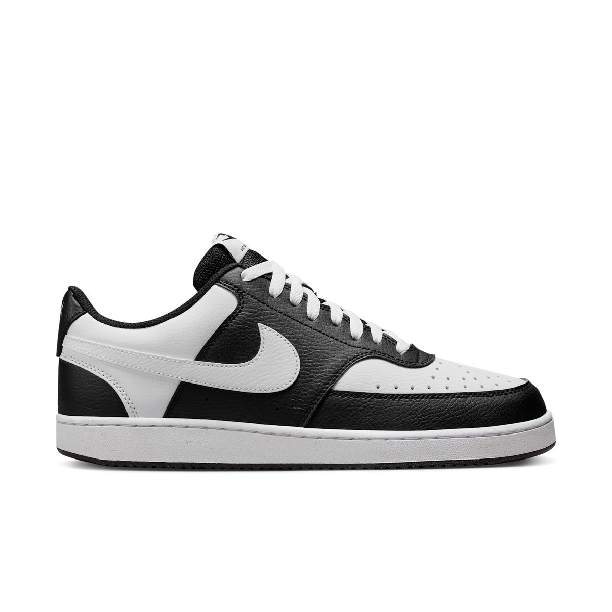 Nike Court Vision Low Sneakers Heren Zwart/Wit - foto 1