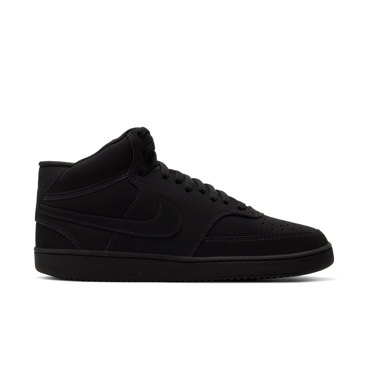 Nike Court Vision Mid Sneakers Heren Zwart - foto 1