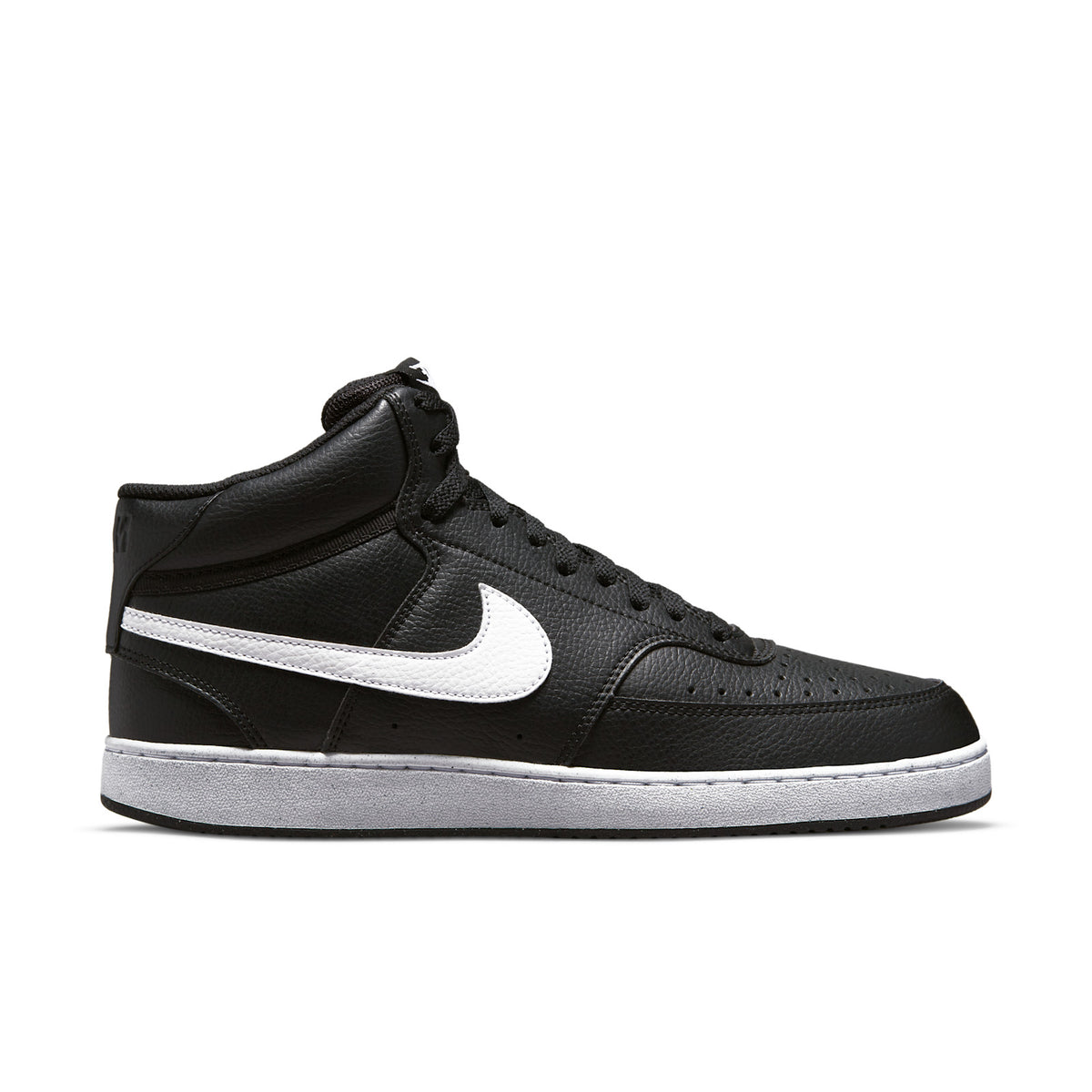 Nike Court Vision Mid Next Nature Sneakers Heren Zwart/Wit - foto 1