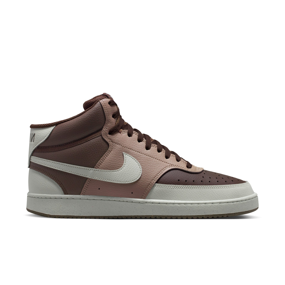 Nike Court Vision Mid Next Nature Sneakers Heren Bruin - foto 1