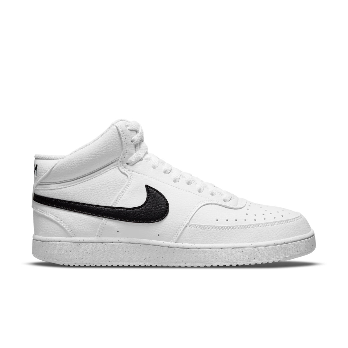 Nike Court Vision Mid Next Nature Sneakers Heren Wit/Zwart - foto 1