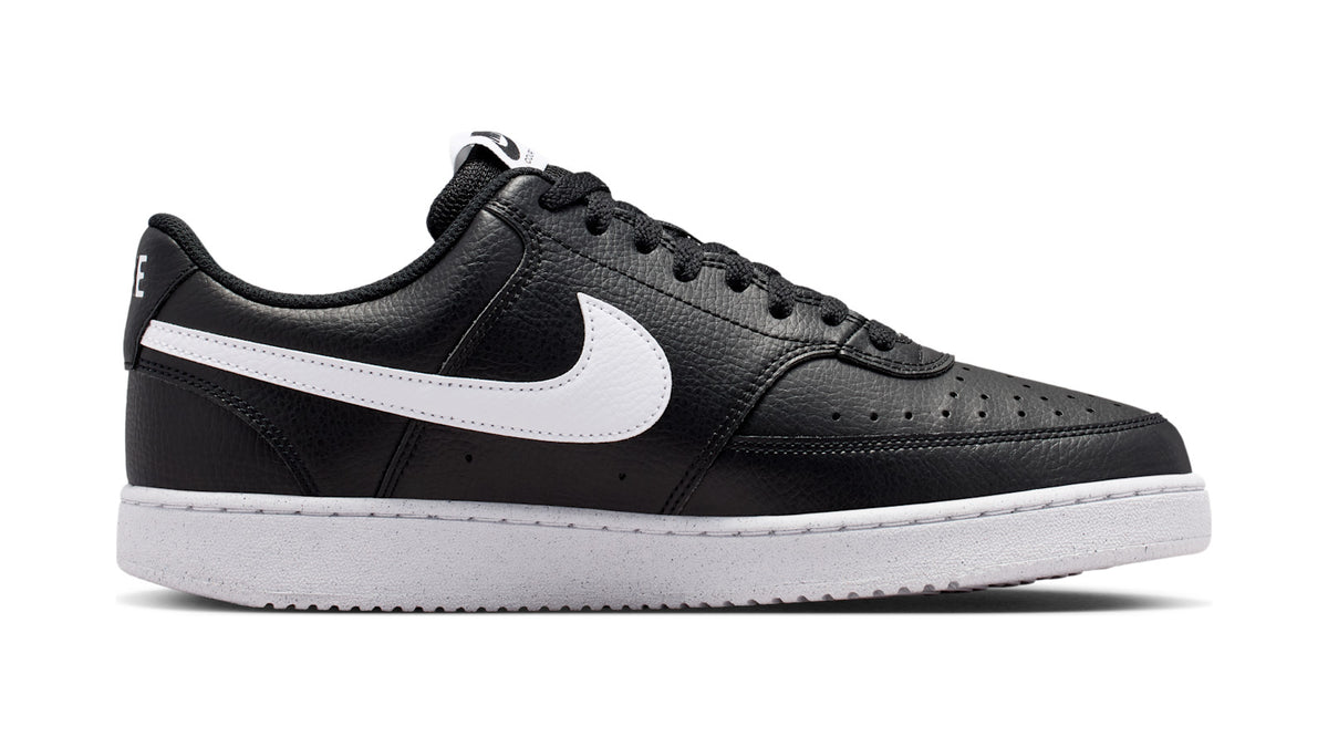 Nike Court Vision Low Next Nature Sneakers Heren Zwart/Wit