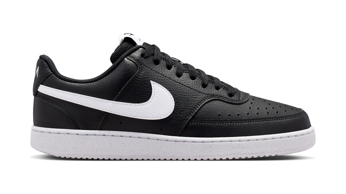 Nike Court Vision Low Next Nature Sneakers Heren Zwart/Wit