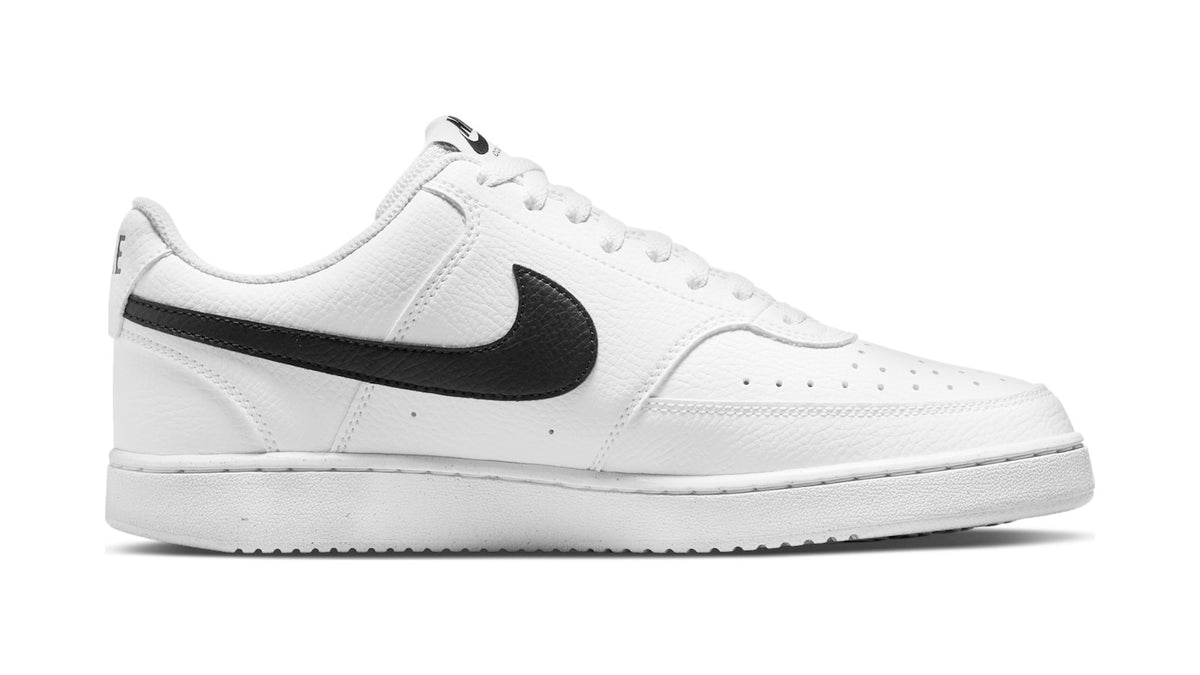 Nike Court Vision Low Next Nature Sneakers Heren Wit/Zwart