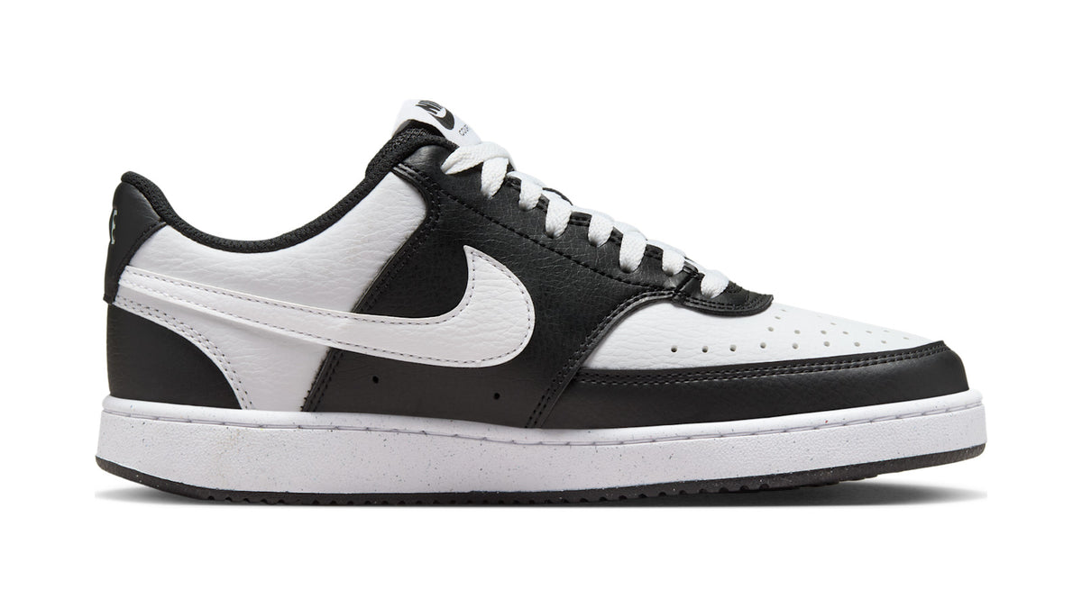 Nike Court Vision Low Next Nature Sneakers Dames Zwart/Wit
