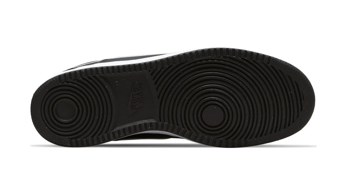 Nike Court Vision Mid Next Nature Sneakers Heren Zwart/Wit