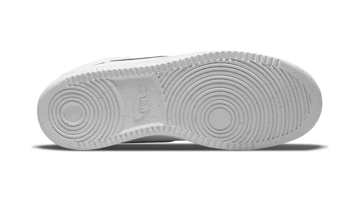 Nike Court Vision Mid Next Nature Sneakers Heren Wit/Zwart