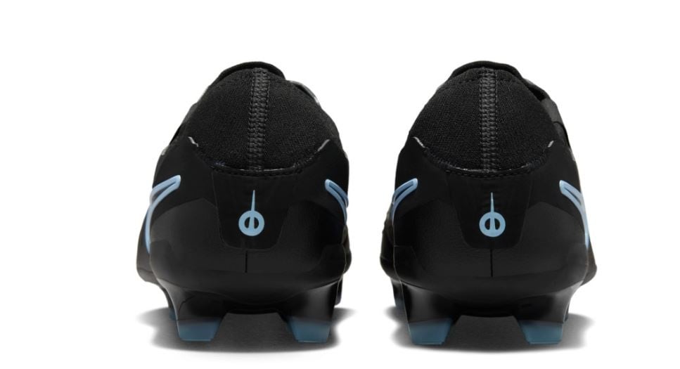 Nike Legend 10 Pro FG Voetbalschoenen Zwart - achterkant