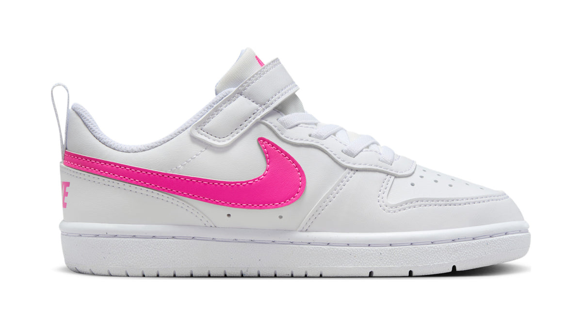 Nike Court Borough Low Recraft Sneakers Kids Wit/Roze