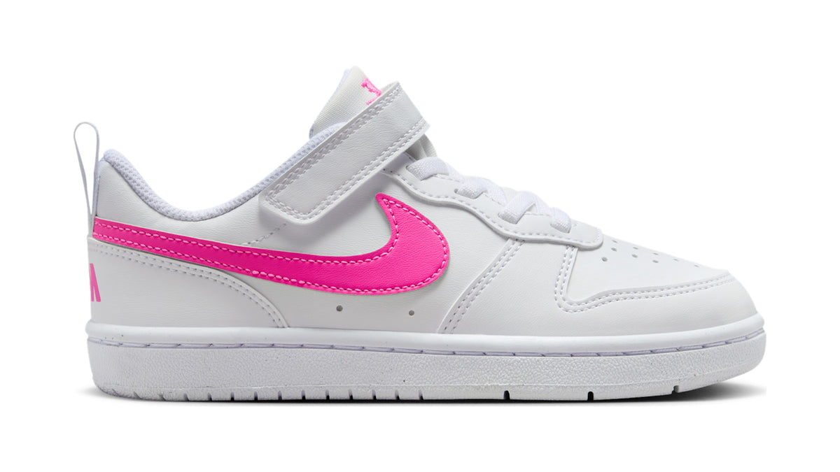 Nike Court Borough Low Recraft Sneakers Kids Wit/Roze