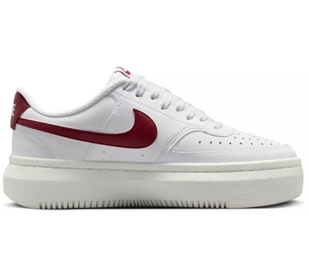 Nike Court Vision Alta Wit Rood - Damesschoenen