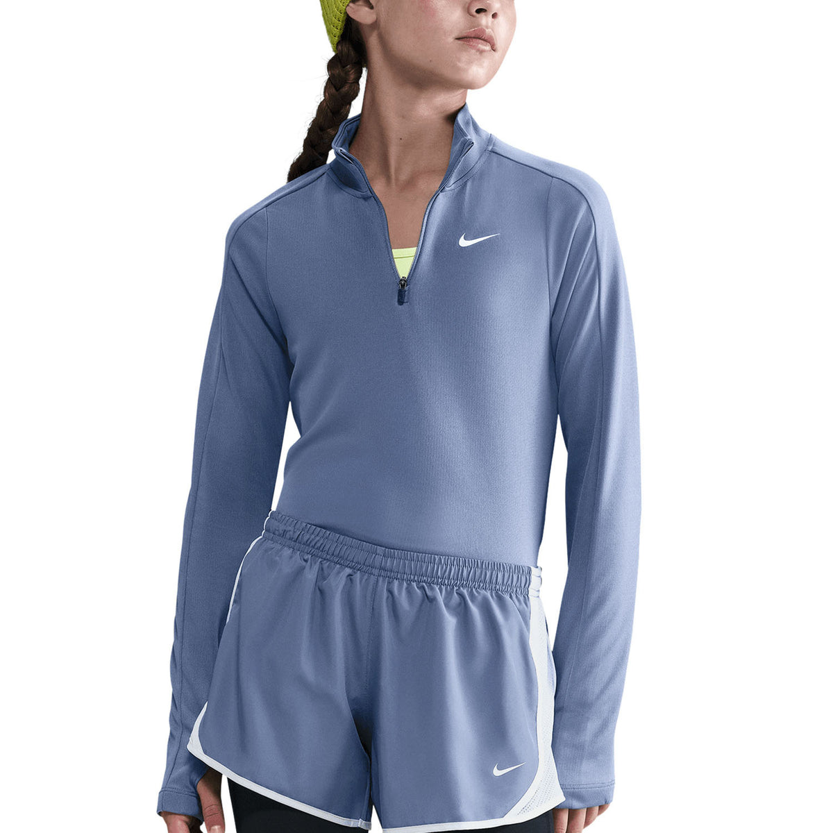Nike Dri FIT Long Sleeve Half Zip Kids 