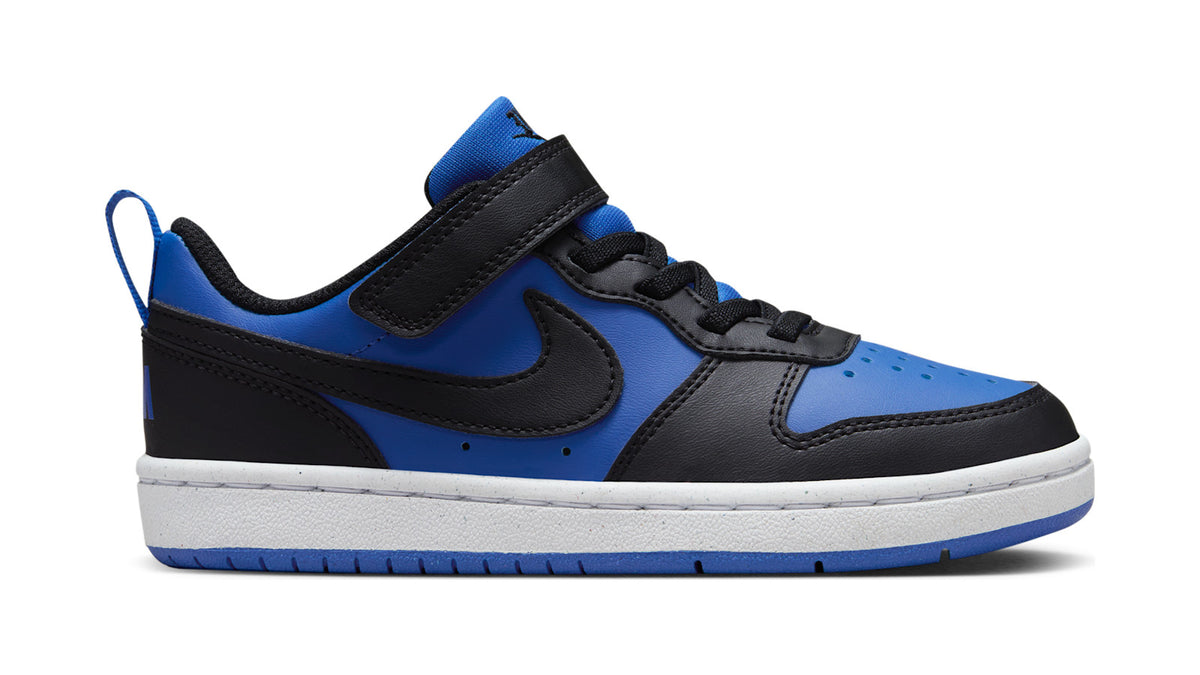 Nike Court Borough Low Recraft Sneakers Kids Blauw/Zwart