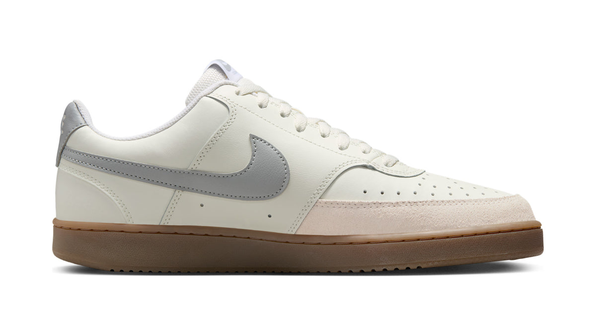 Nike Court Vision Low Sneakers Heren Wit/Grijs