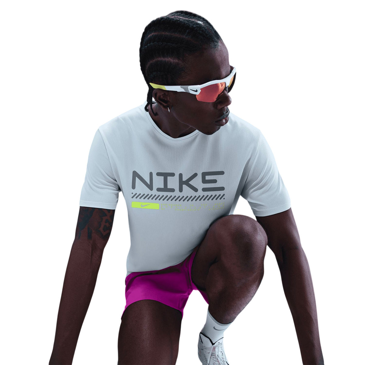 Niker Miler Wintersized T-Shirt Heren 