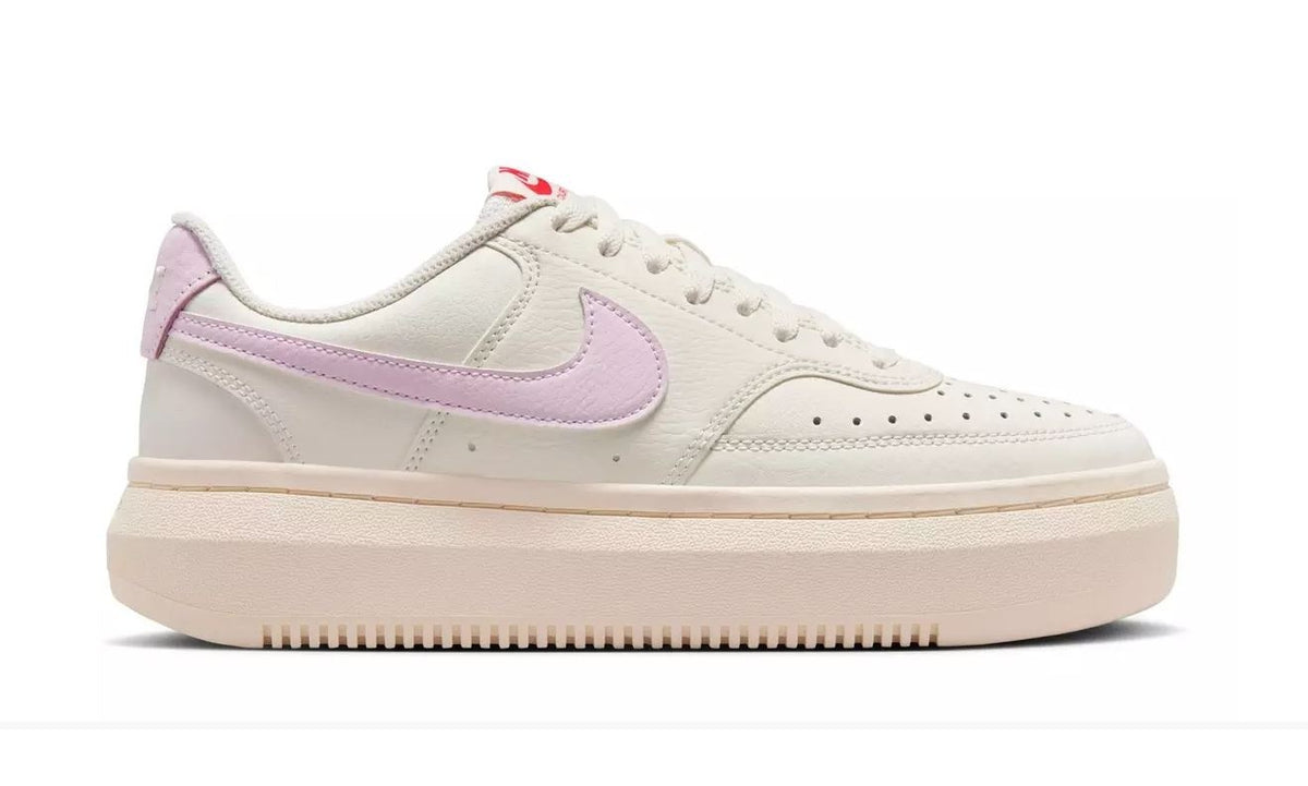 Nike Court Vision Alta Wit Roze- Damesschoenen 