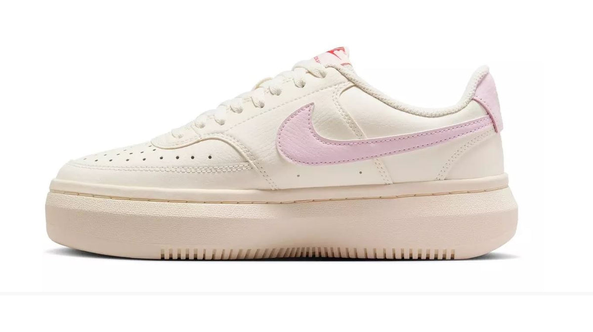 Nike Court Vision Alta Wit Roze- Damesschoenen 