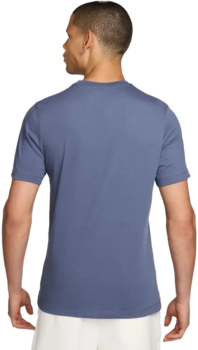 Nike Dri-FIT Studio Pro T-shirt Heren Blauw - achterkant