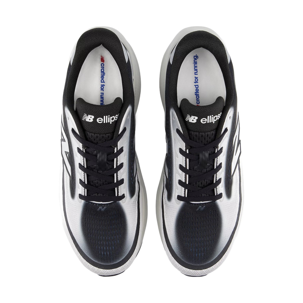 New Balance Ellipse Hardloopschoenen Heren Wit/Zwart