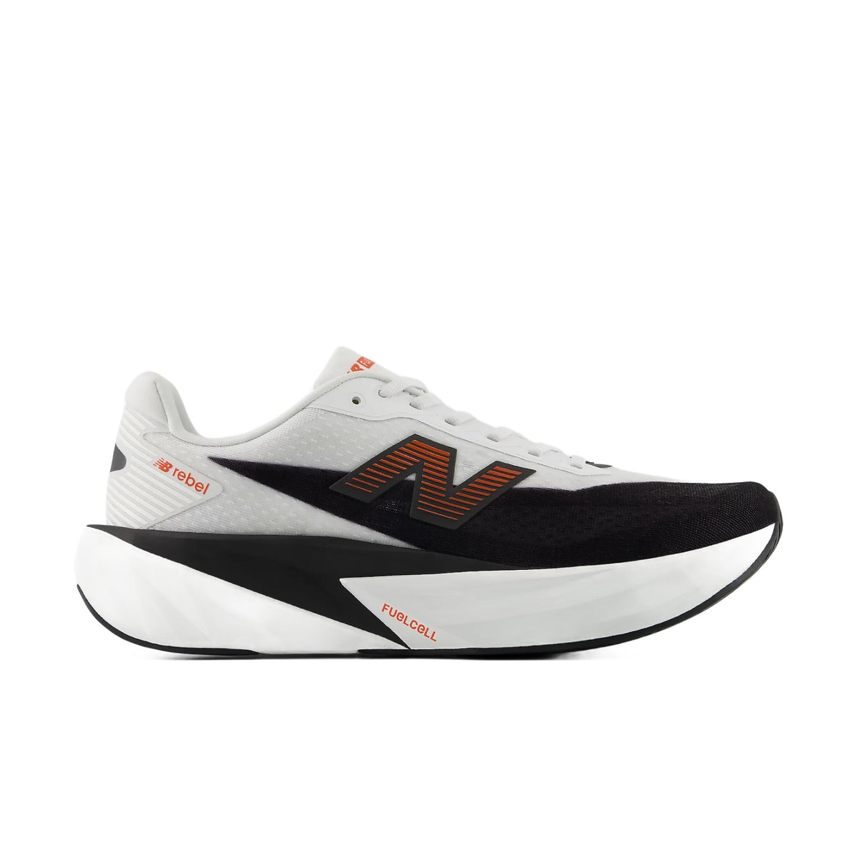 New Balance FuelCell Rebel v5 Hardloopschoenen Heren Wit/Zwart