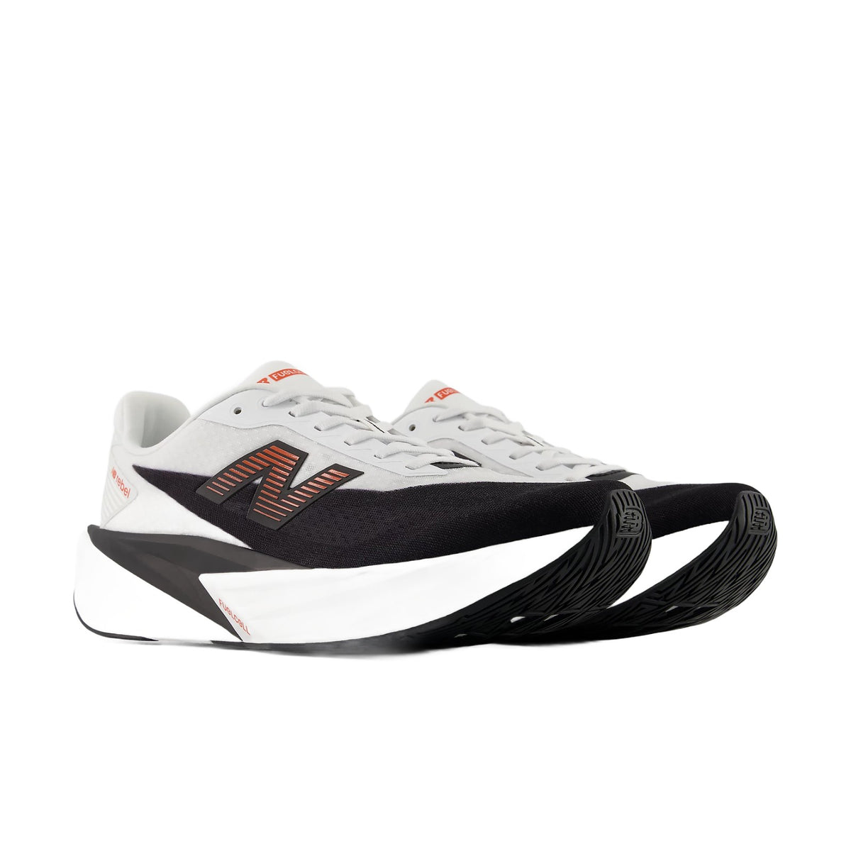 New Balance FuelCell Rebel v5 Hardloopschoenen Heren Wit/Zwart