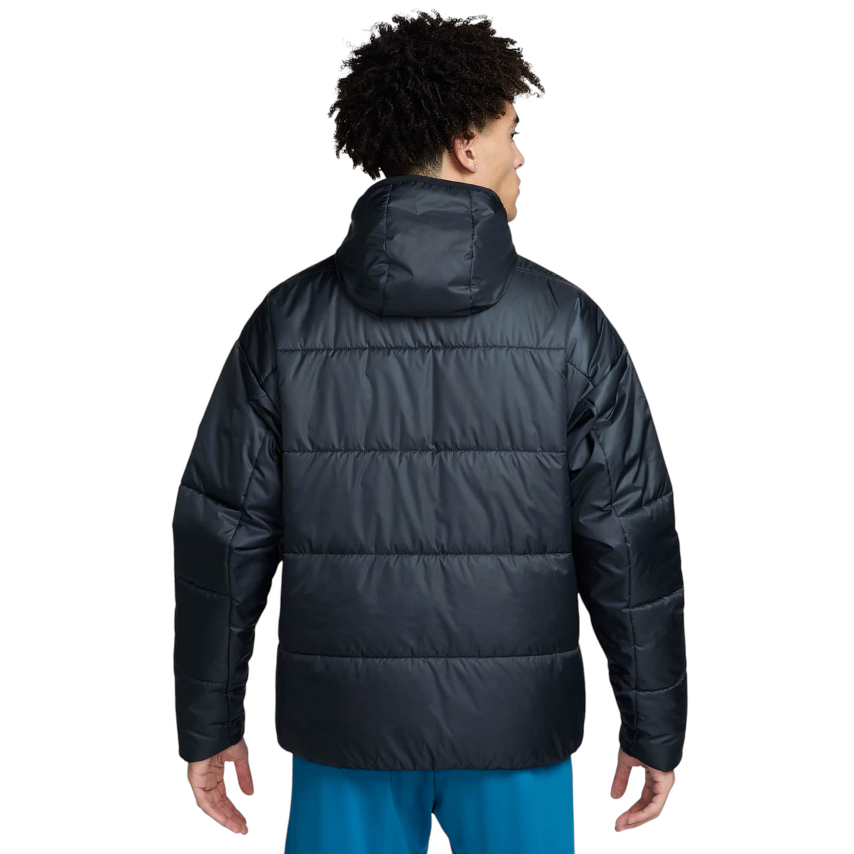 Nike Academy Pro 24 Therma-FIT Winterjas Heren Zwart achterkant