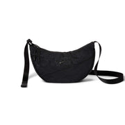 Nike Aura Floral Crescent Crossbodytas (4L) Zwart