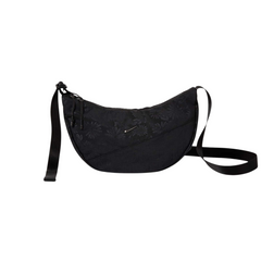 Nike Aura Floral Crescent Crossbodytas (4L) Zwart