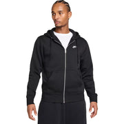 Nike Club Fleece Full-Zip Hoodie Heren Zwart