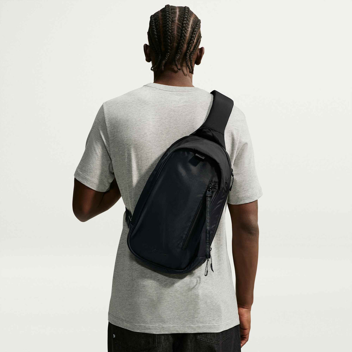 Nike Commute Schoudertas (8L) Zwart/Grijs