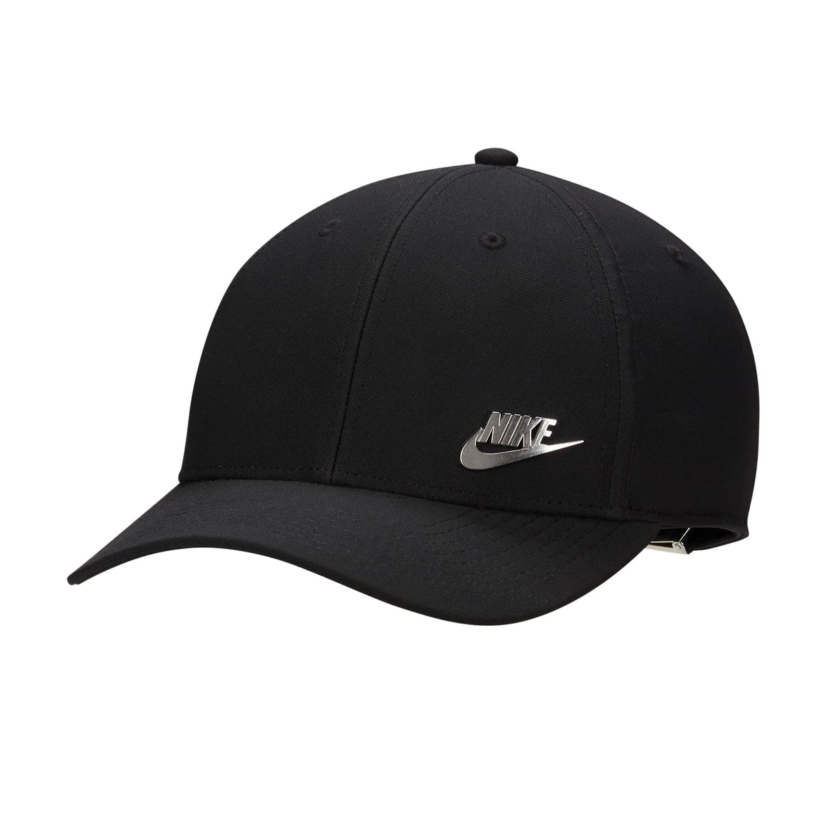 Nike Dri-FIT Club Pet Metalen Logo Unisex Zwart