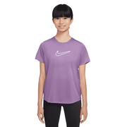 Nike One Fitted Dri-FIT Shirt Kids Violet
