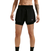 Nike Dri-FIT One Mid-Rise Brief-Lined 3 Inch Short Dames