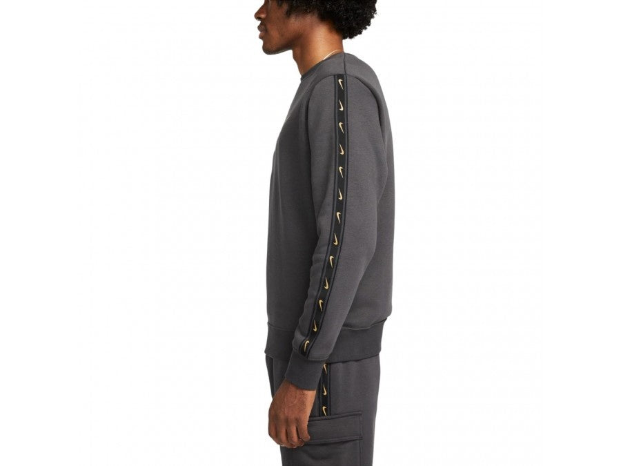 Nike Fleece Sweater Grijs/Goud 