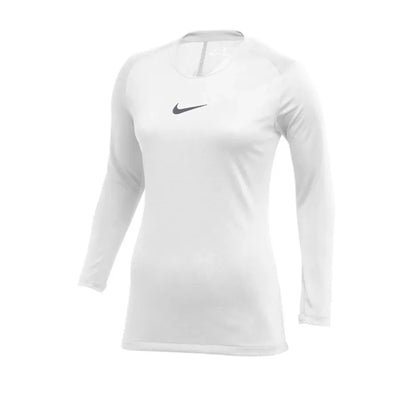Nike Dri-FIT Park Ondershirt Lange Mouwen Dames Wit