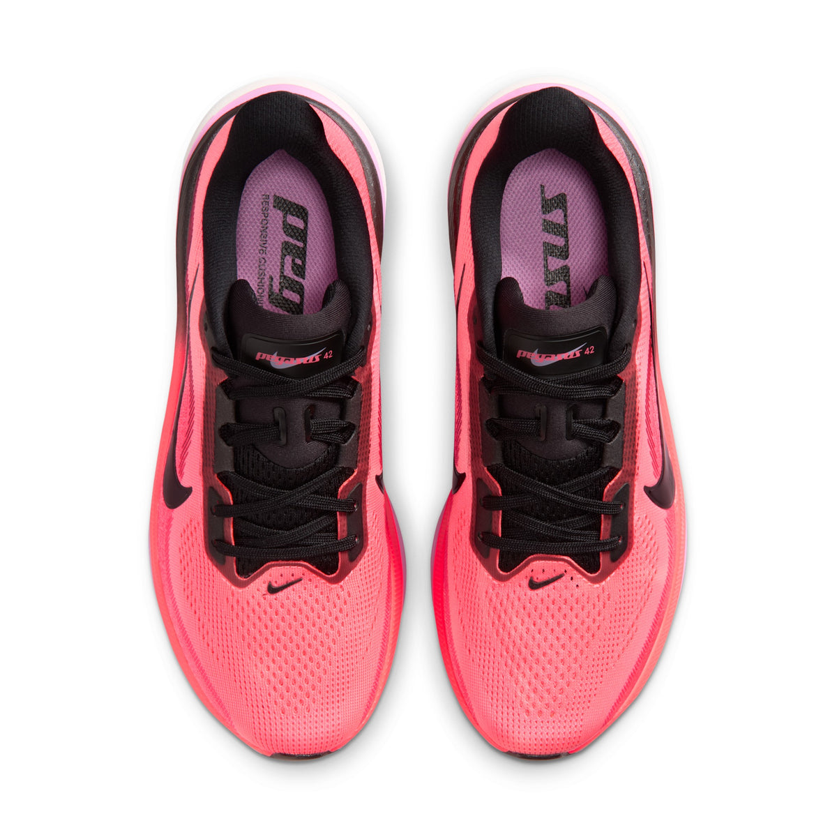 Nike Pegasus 42 Hardloopschoenen Dames Roze/Zwart - foto 3