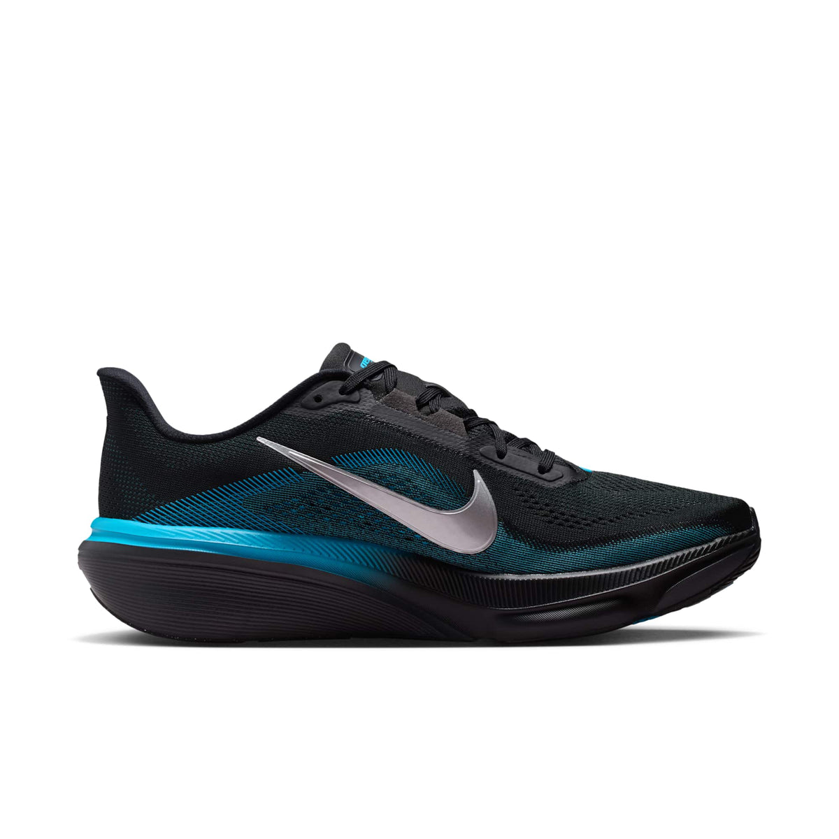 Nike Pegasus 42 Hardloopschoenen Heren Zwart/Blauw