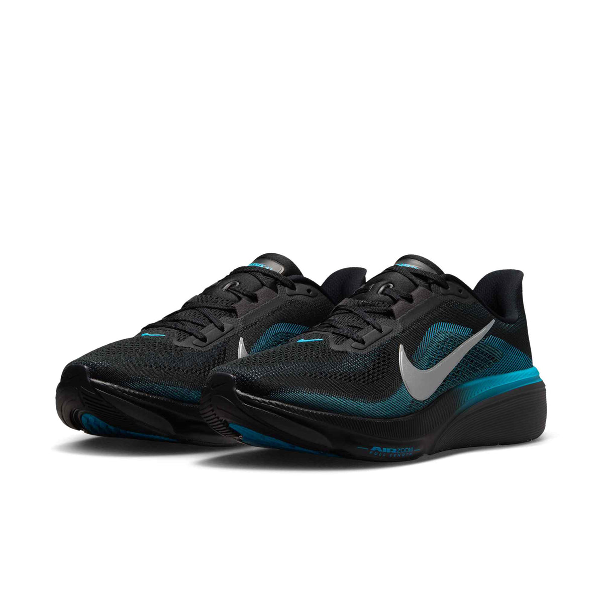Nike Pegasus 42 Hardloopschoenen Heren Zwart/Blauw